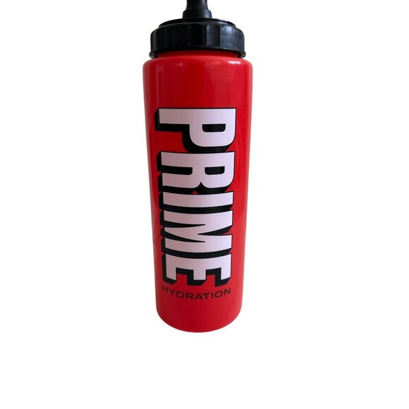 PRIME Hydration Red White Black Waterbottle NEW NWOB - Picture 5 of 6